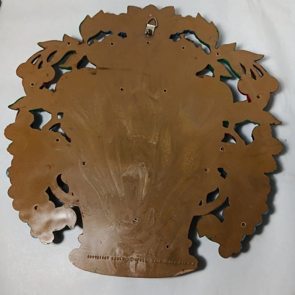Syroco Wall Hanging Pair Fruit Flower Baskets Plastic Vintage MCM  Decor 5620B - Picture 12 of 16